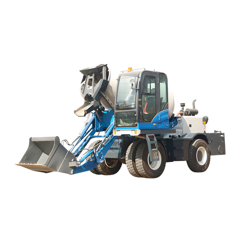 Concrete Mixer Small - Мобильный мини-бетоносмеситель с самозагрузкой, объем 0,35