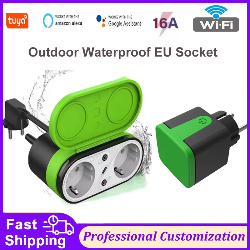 Outdoor Power Outlet - Умная уличная Wi-Fi розетка Tuya EU