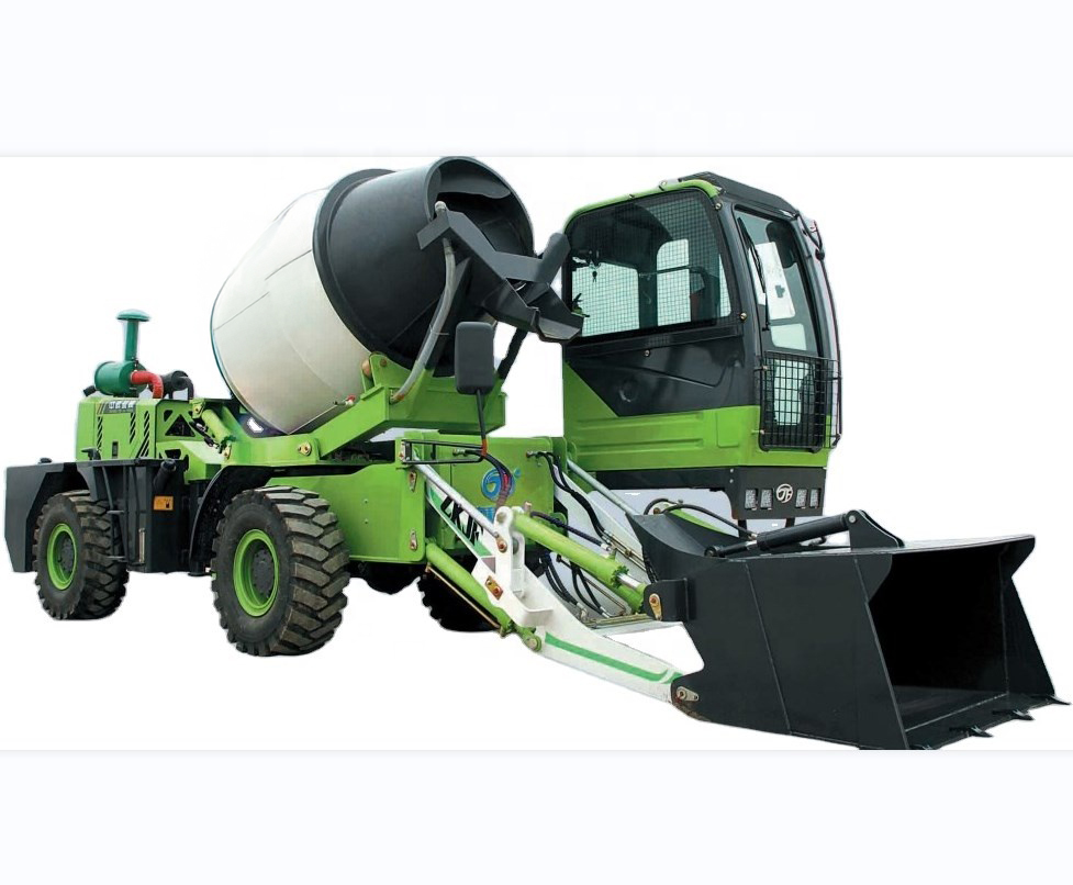 Concrete Mixer Small - Распродажа: Мобильный самозагружающийся бетоносмеситель 4x4 объемом