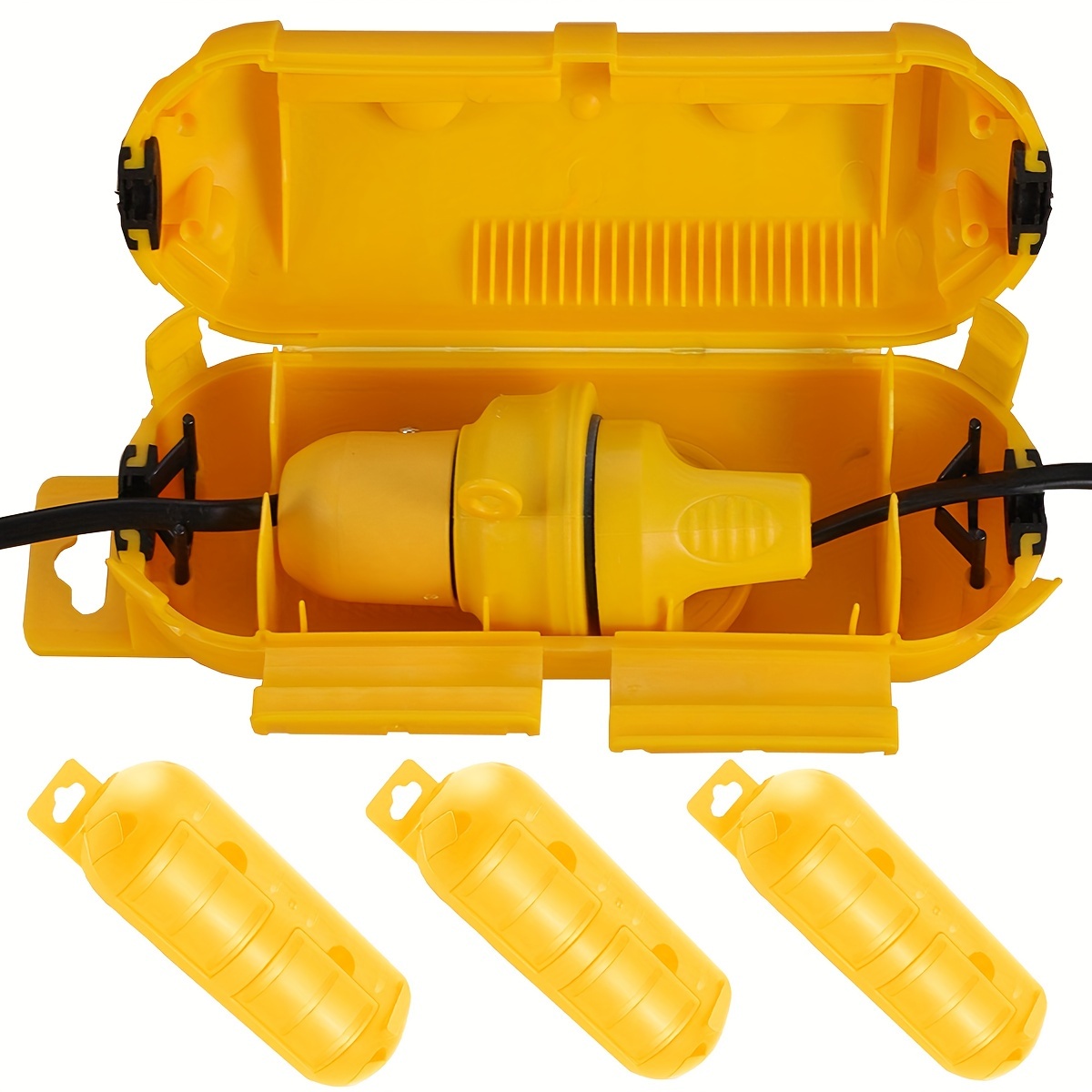 Outdoor Power Outlet - Защитный чехол для удлинителя желтого цвета
