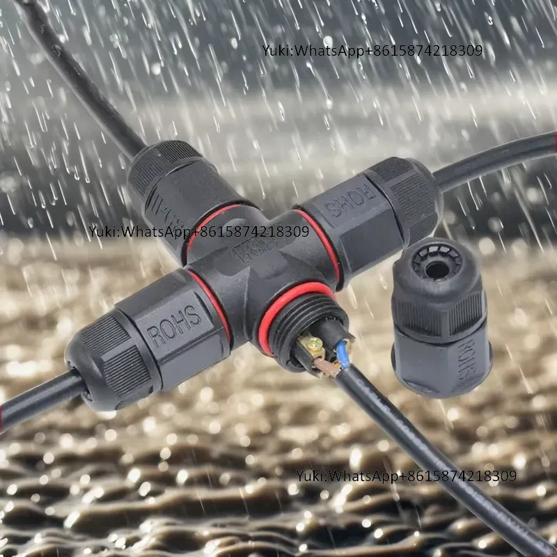 Outdoor Power Junction - Водонепроницаемый электрический соединитель IP68 T-Tap, 4-контактный,