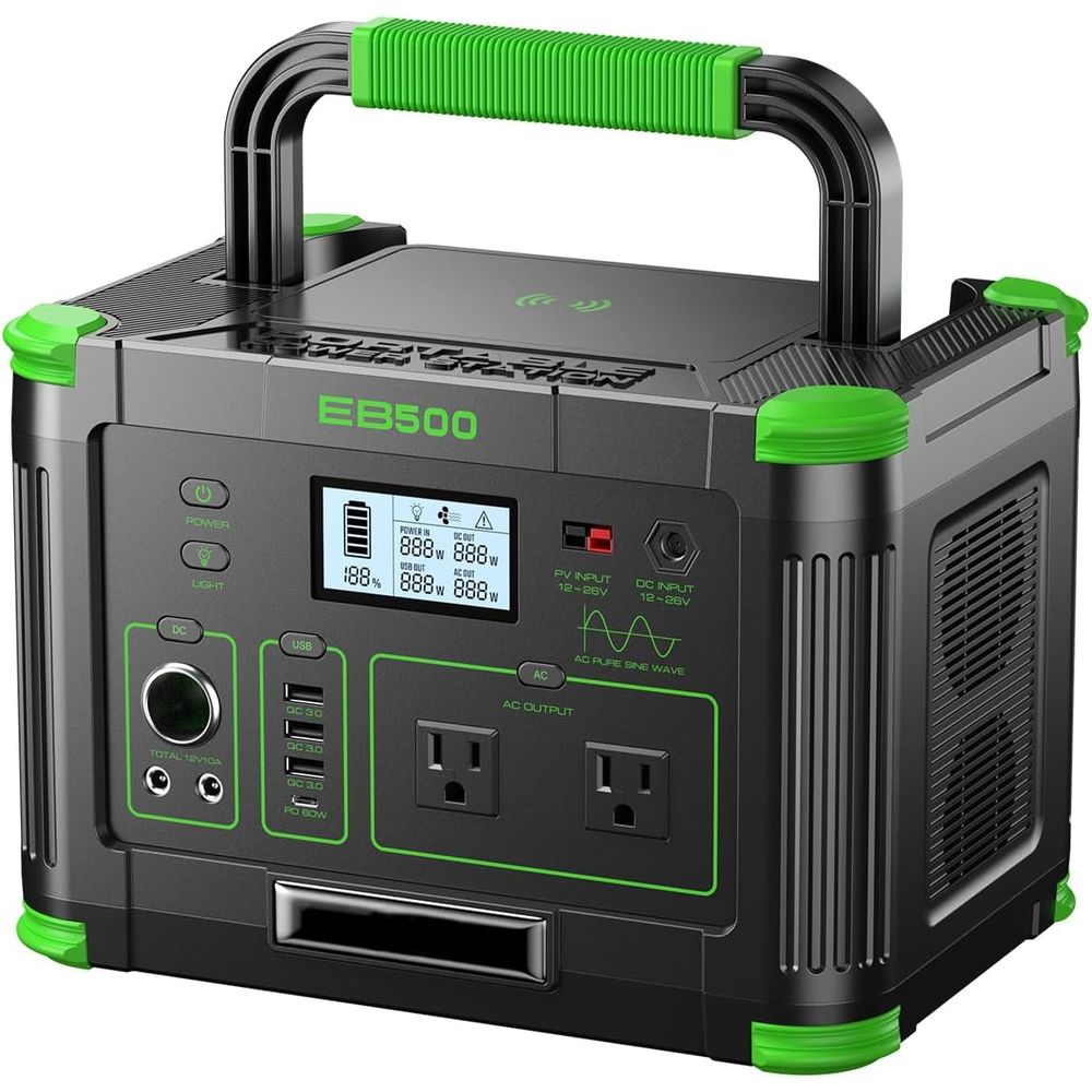 Outdoor Power Outlet - Портативная электростанция мощностью 500 Вт, 519,48