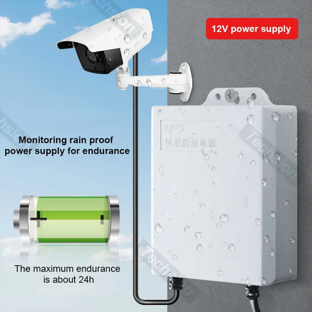 Открытый двойной выход 12В 2А, – обзор и цена Ups Power Supply Outdoor
