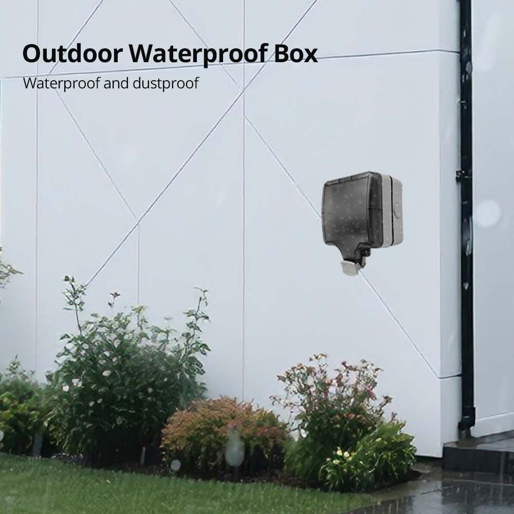 Wallpad IP66 пылезащитный водо – обзор и цена Outdoor Power Outlet