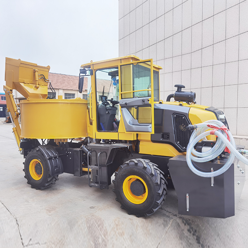 Мобильный самозагружающийся бе – обзор и цена Concrete Mixer Small