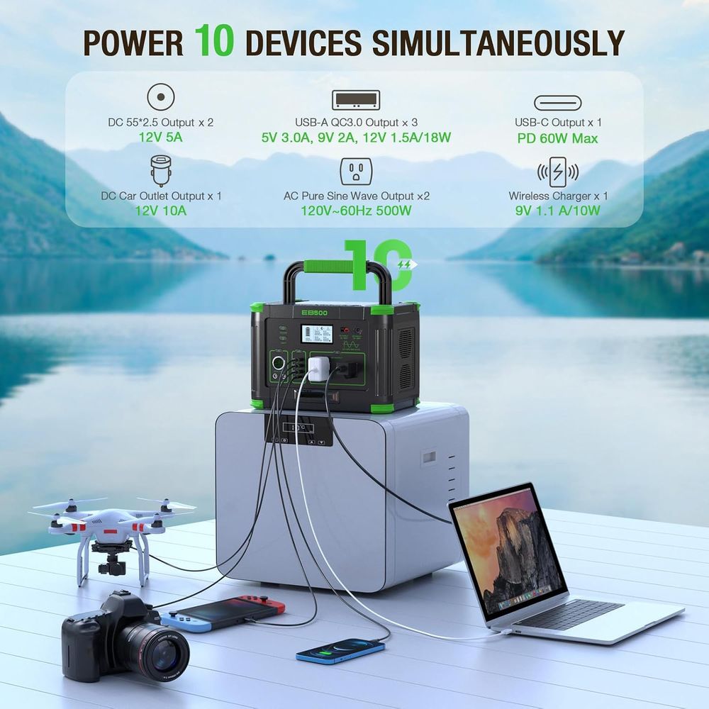 Портативная электростанция мощ – обзор и цена Outdoor Power Outlet