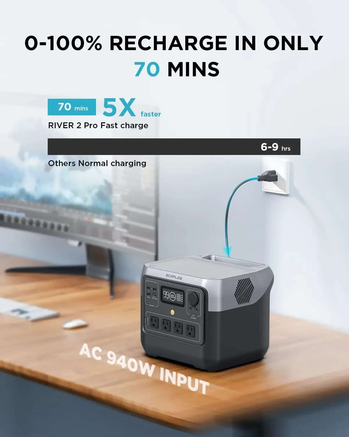 Портативная электростанция EF  – обзор и цена Outdoor Power Outlet