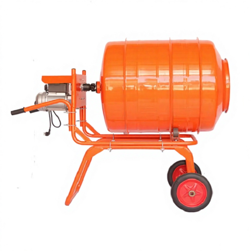 Новая портативная бетономешалк – обзор и цена Concrete Mixer Small