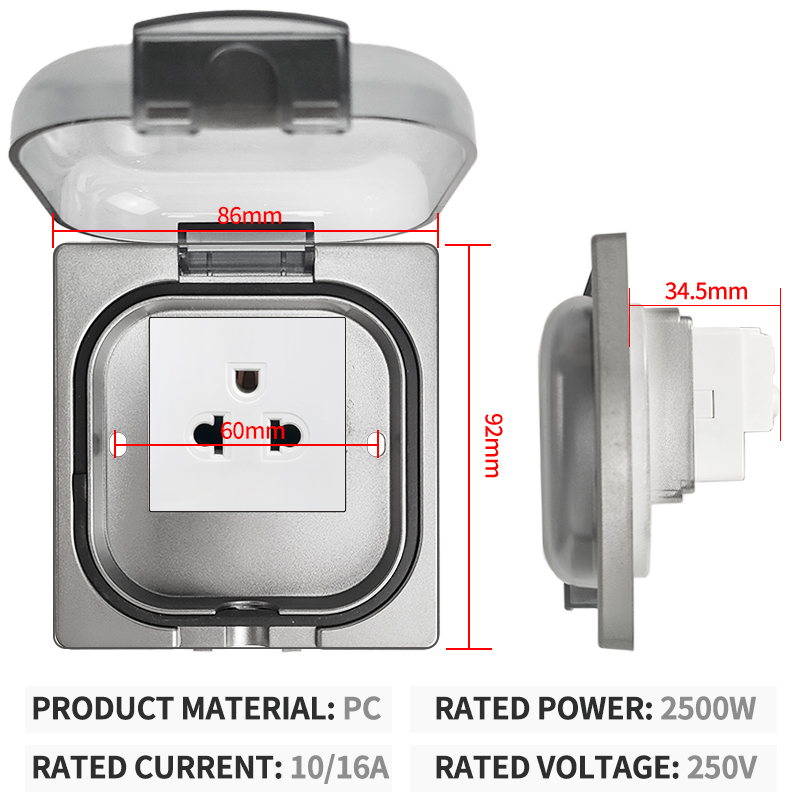 Водонепроницаемая уличная розе – обзор и цена Outdoor Power Outlet