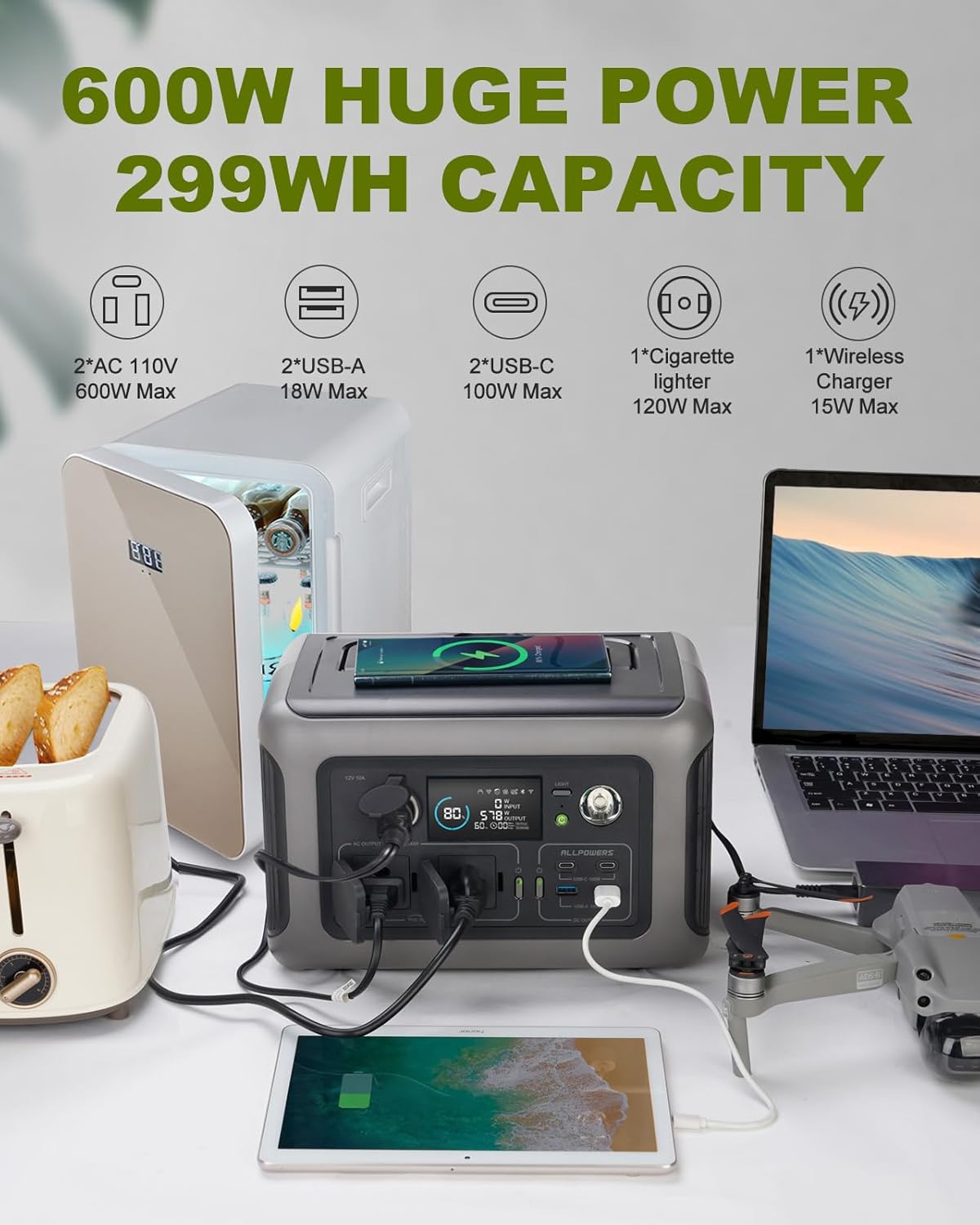 Портативная электростанция ALL – обзор и цена Outdoor Power Outlet