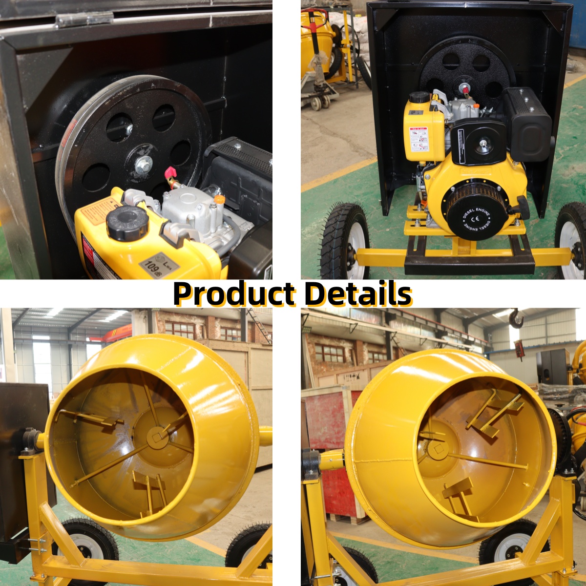 Высокоэффективный портативный  – обзор и цена Concrete Mixer Small